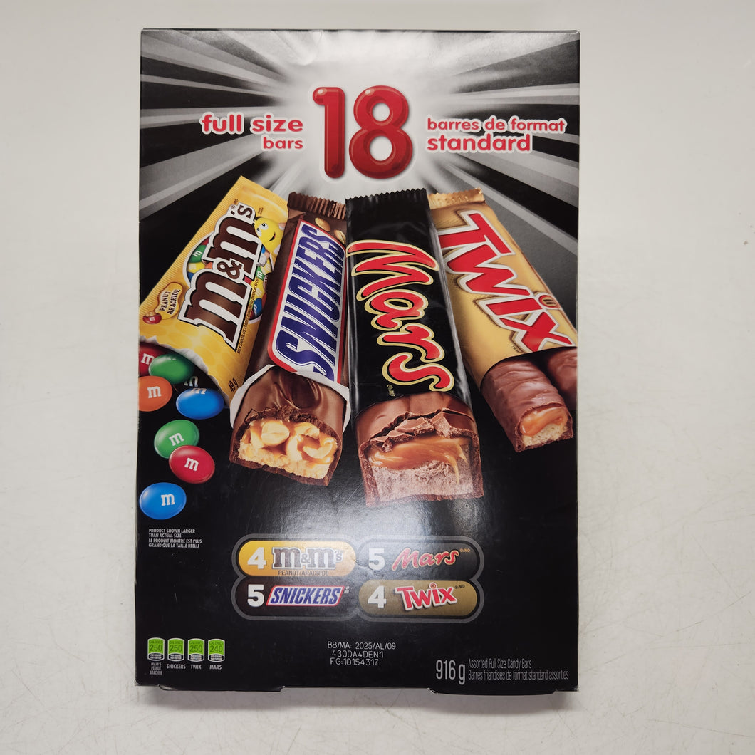Assorted Mars Chocolate Bar Pack