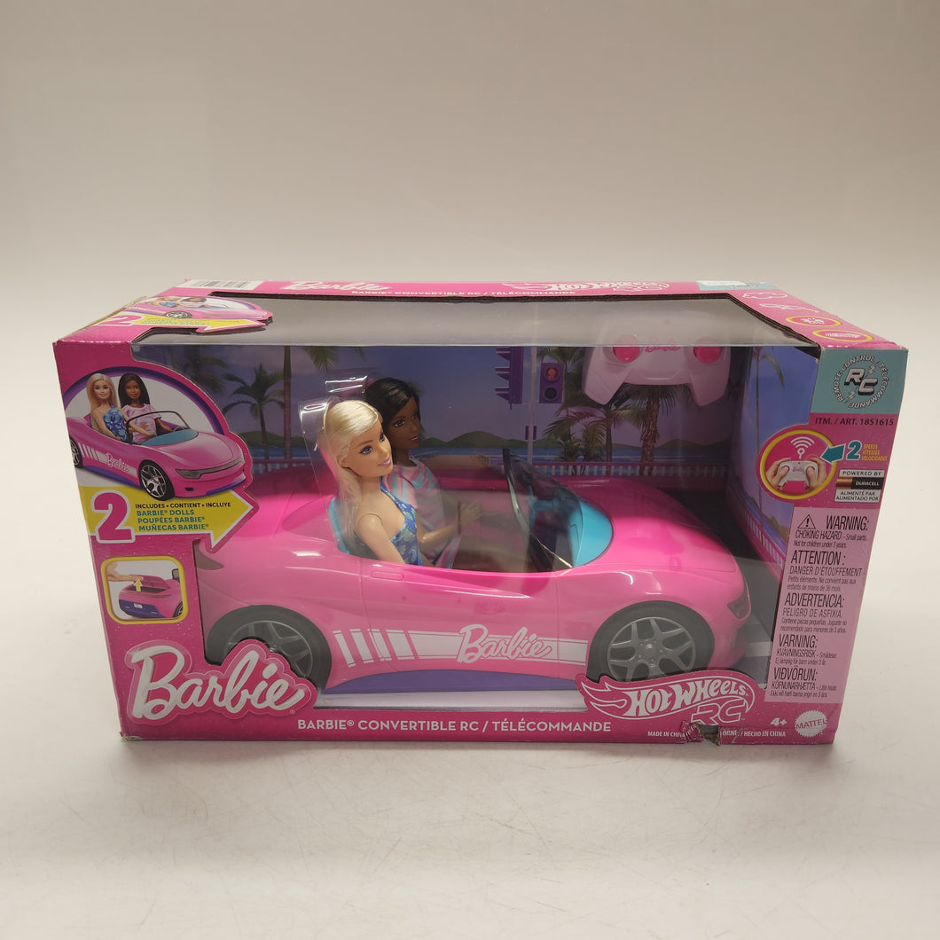 Barbie Convertible RC Car