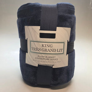 Store Brand Plush Blanket *King*