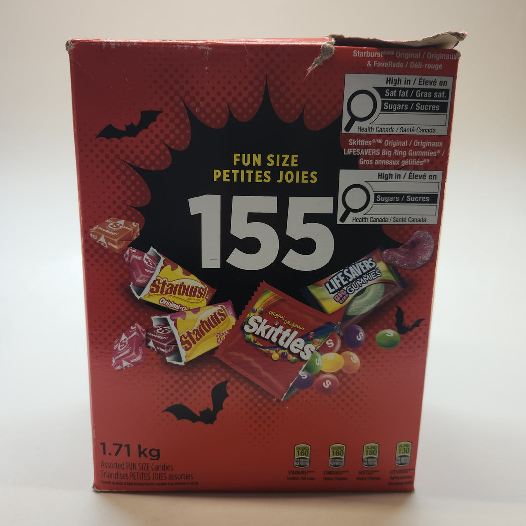 Fun Size Starburst, Lifesaver & Skittle