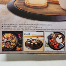 Load image into Gallery viewer, BirdRock Lazy Susan w/ Chalkboard Edge

