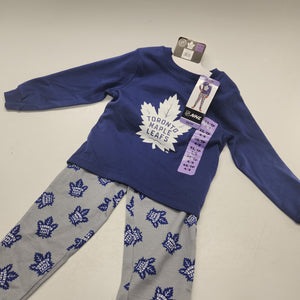 Toronto Maple Leafs Boys Pajama Set 2pc