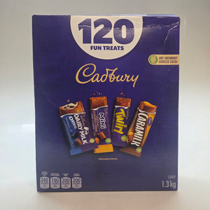 Cadbury Mini Bars 120pk