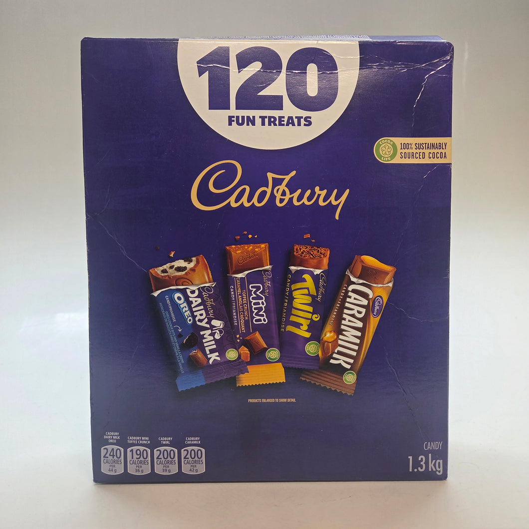 Cadbury Mini Bars 120pk