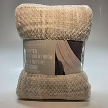 Load image into Gallery viewer, Life Comfort Printed Textured Throw
