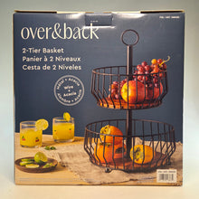 Load image into Gallery viewer, Over &amp; Back 2-Tier Basket
