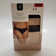 Load image into Gallery viewer, Halston No Show Bikini 4pk *Final Sale*
