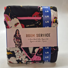 Load image into Gallery viewer, Room Service Women's 2pc Shawl Collar Pyjama
