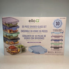 Load image into Gallery viewer, Ello 10pc Divided Glass Set
