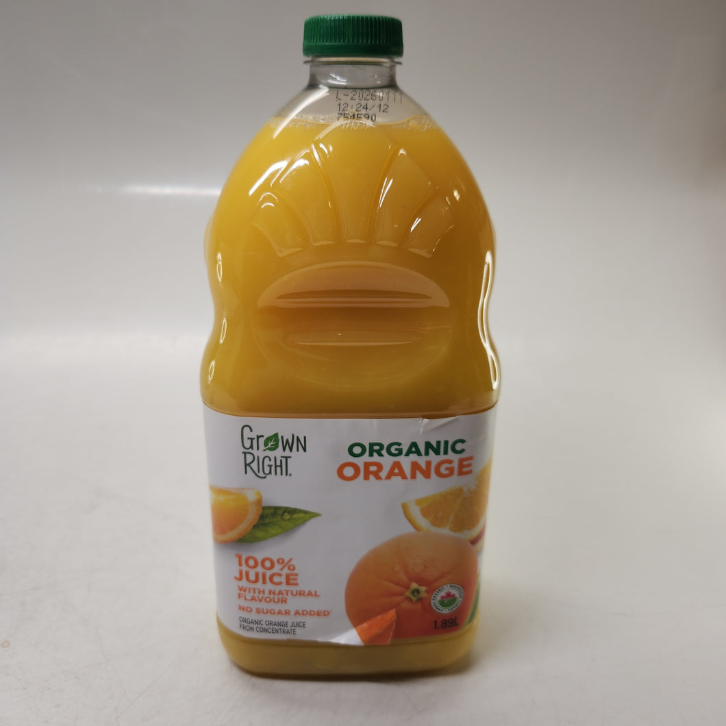 Grown Right Orange Juice