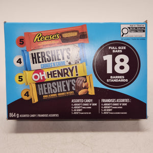 Assorted Hershey's Chocolate Bar Pack