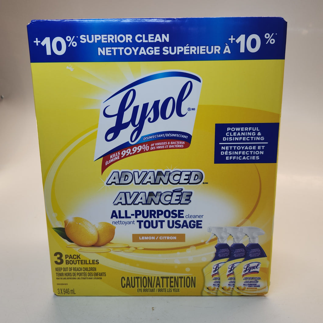 LYSOL All Purpose Cleaner 3pk