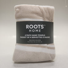 Load image into Gallery viewer, Roots Home 4pk Hand Towels
