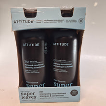 Load image into Gallery viewer, Attitude 2in1 Men's Shampoo/Conditioner
