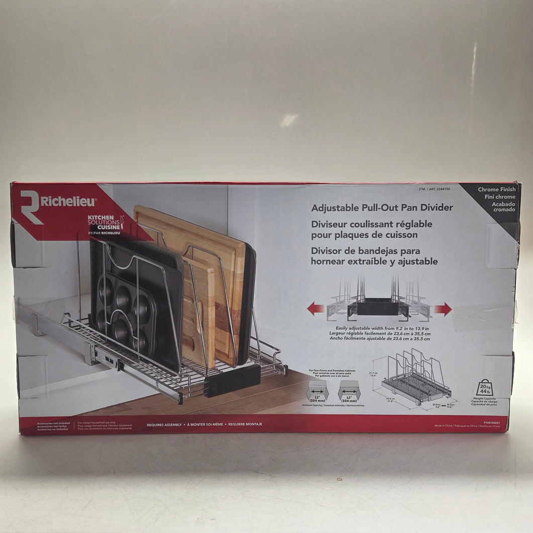 Richelieu Adjustable Pull-Out Pan Divider