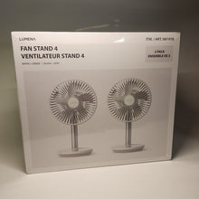 Load image into Gallery viewer, Lumena Desk Fan Stand 4 (2pk)
