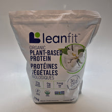 Load image into Gallery viewer, Leanfit Organic Plant Based Vanilla Protein
